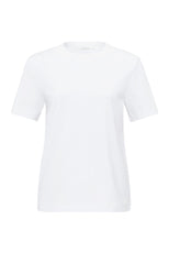 Basic T-shirt with short sleeves and round neck - Type: product