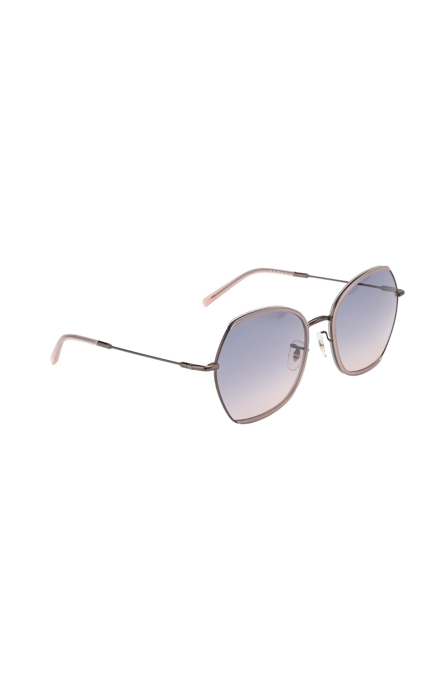 Chloe sunglasses with hexagonal metal frame