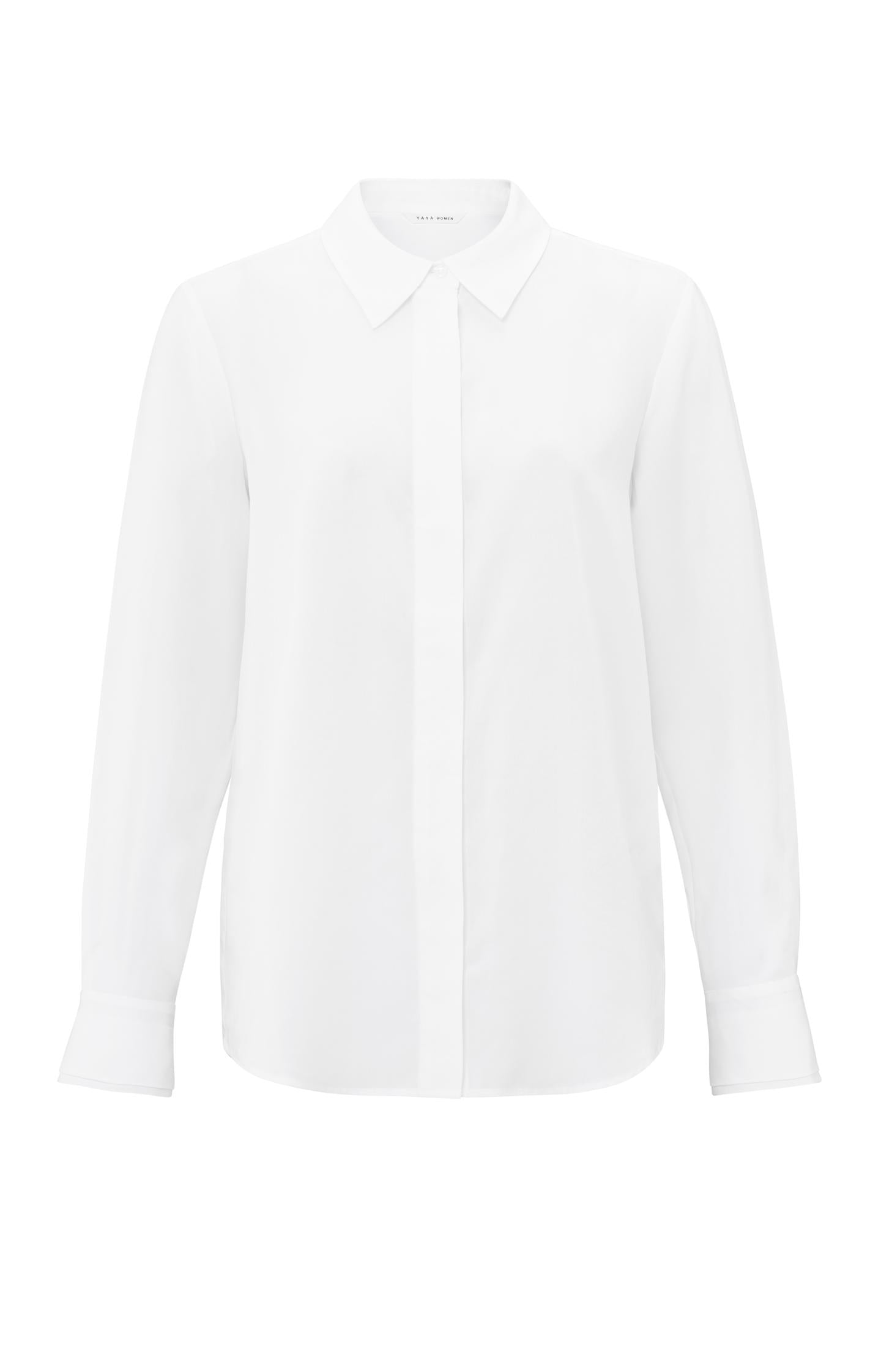 Classic blouse with cuff details - Type: product