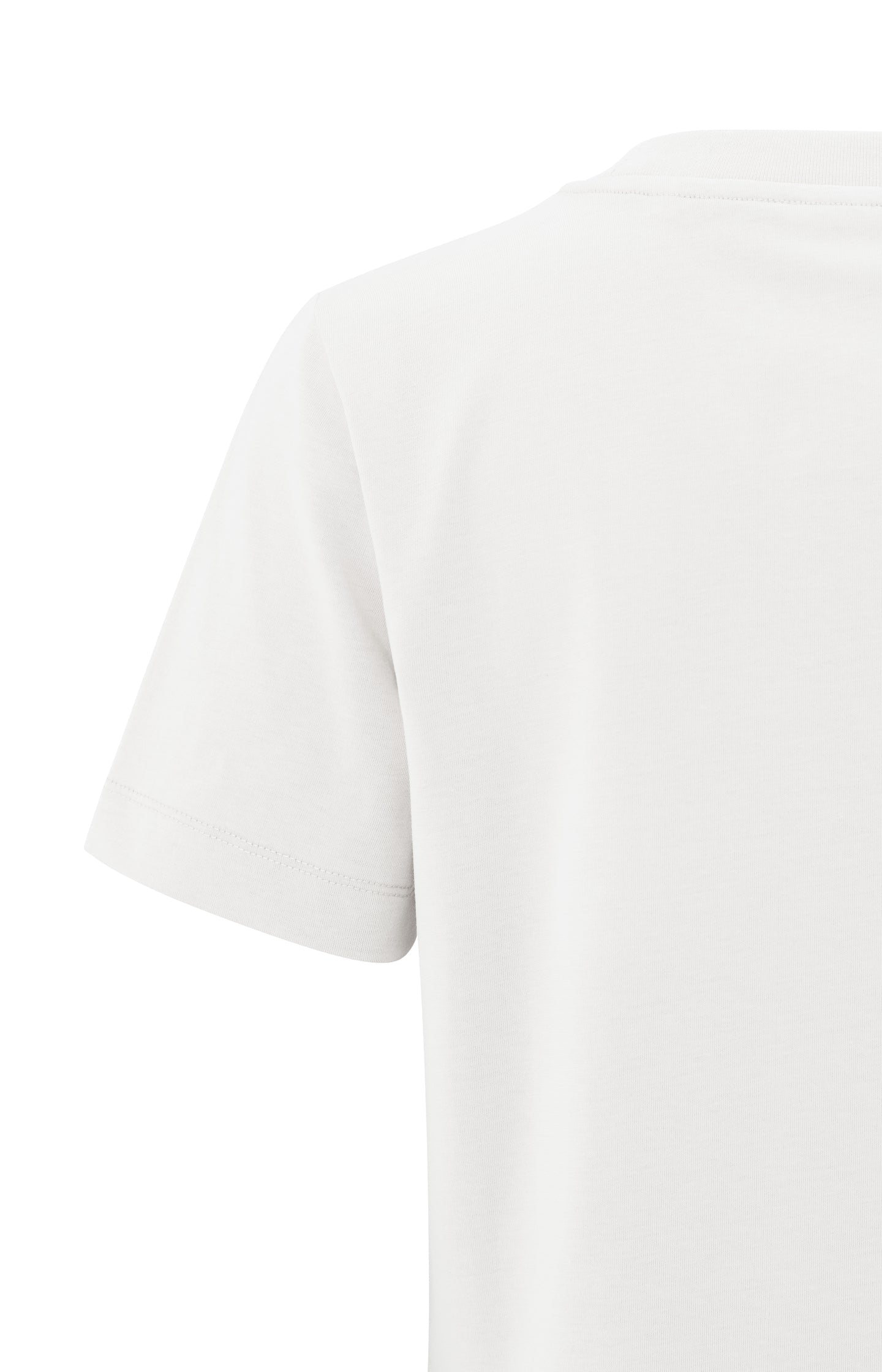 Crew neck T-shirt with regular fit 01-719068-503 Blanc White