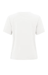 Crew neck T-shirt with regular fit