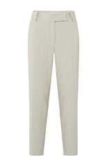 High-waist trousers with piping detail and straight legs - Type: product