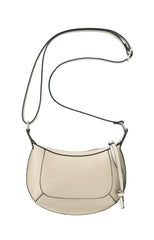 Small leather crossbody bag with adjustable strap - Type: product