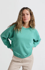 Sweater with round neck and raglan sleeves - Type: lookbook